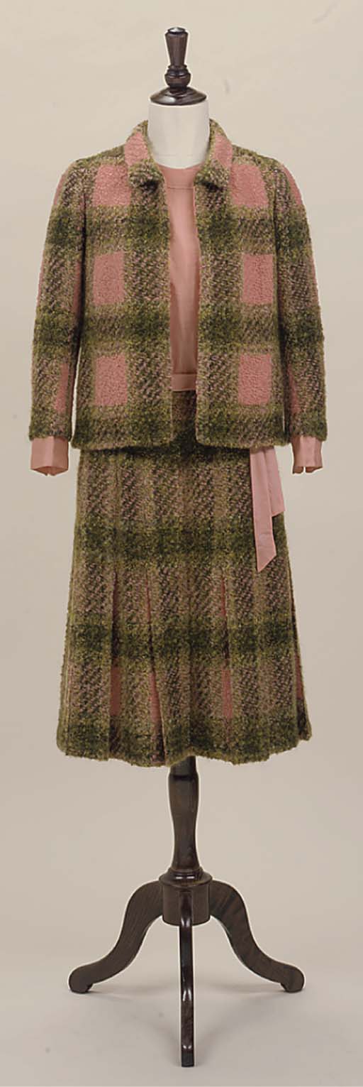coral boucle coat